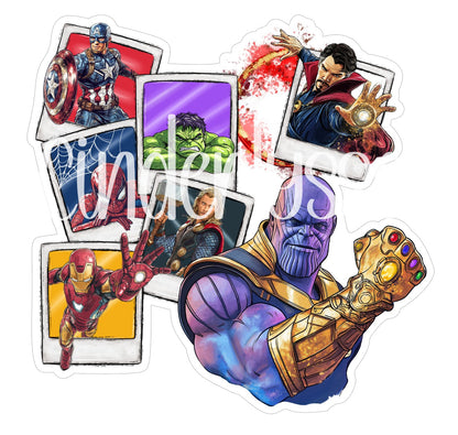 Marvel Collage Cardstock Silicone Mold, Aroma Bead Molds, Premium Cardstock Images