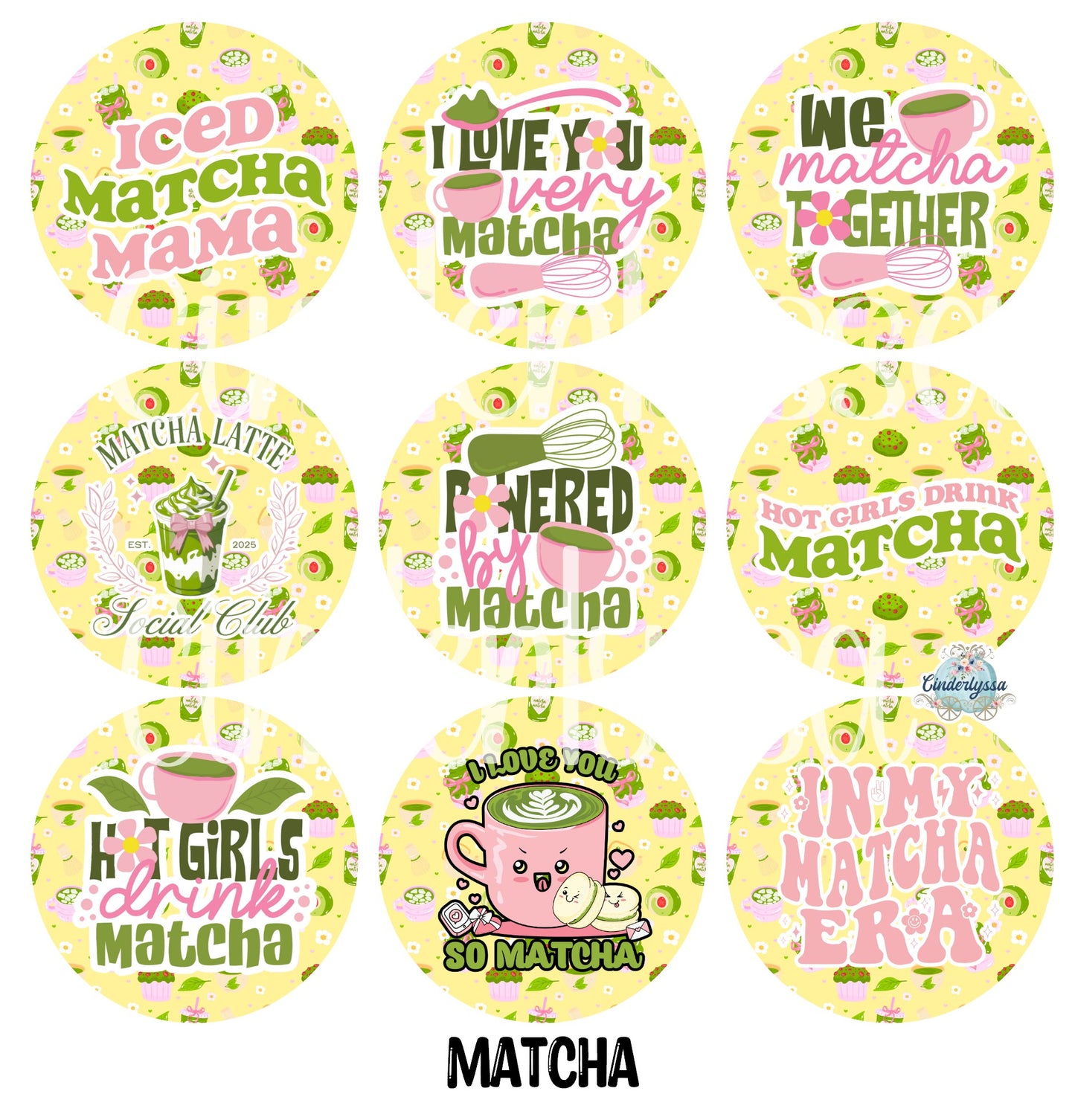 3.75 inch Round Matcha for Cardstock Silicone Mold, for Aroma Bead Molds, Premium Cardstock Images