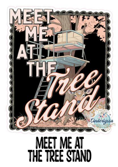 Meet Me At The Tree Stand Cardstock Silicone Mold for Aroma Bead Molds, Premium Cardstock Images