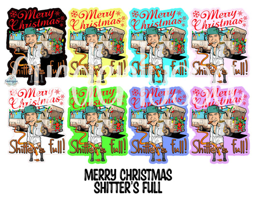 Merry Christmas Shitter's Full: Large Christmas Movie Inspired Cardstock Silicone Mold, Aroma Bead Molds