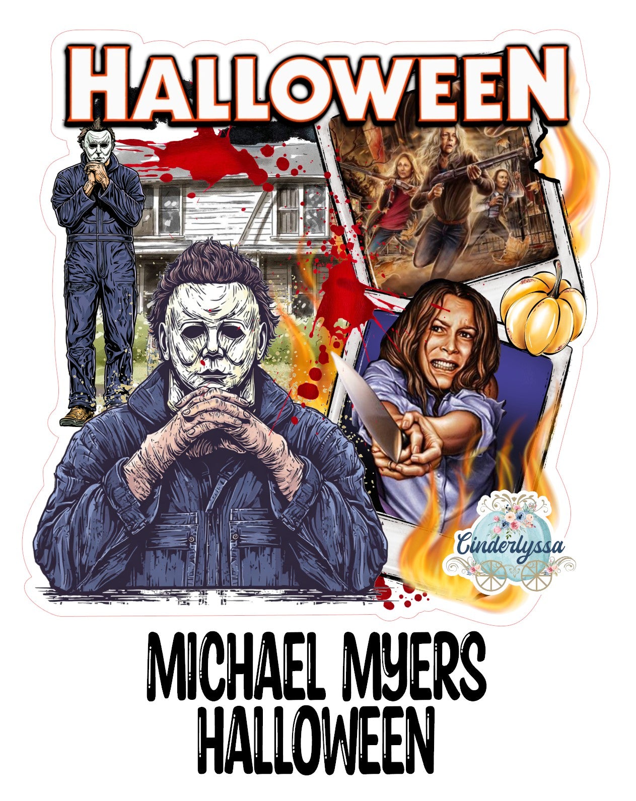 Michael Myers Halloween Cardstock Silicone Mold, Aroma Bead Molds, Premium Cardstock Images