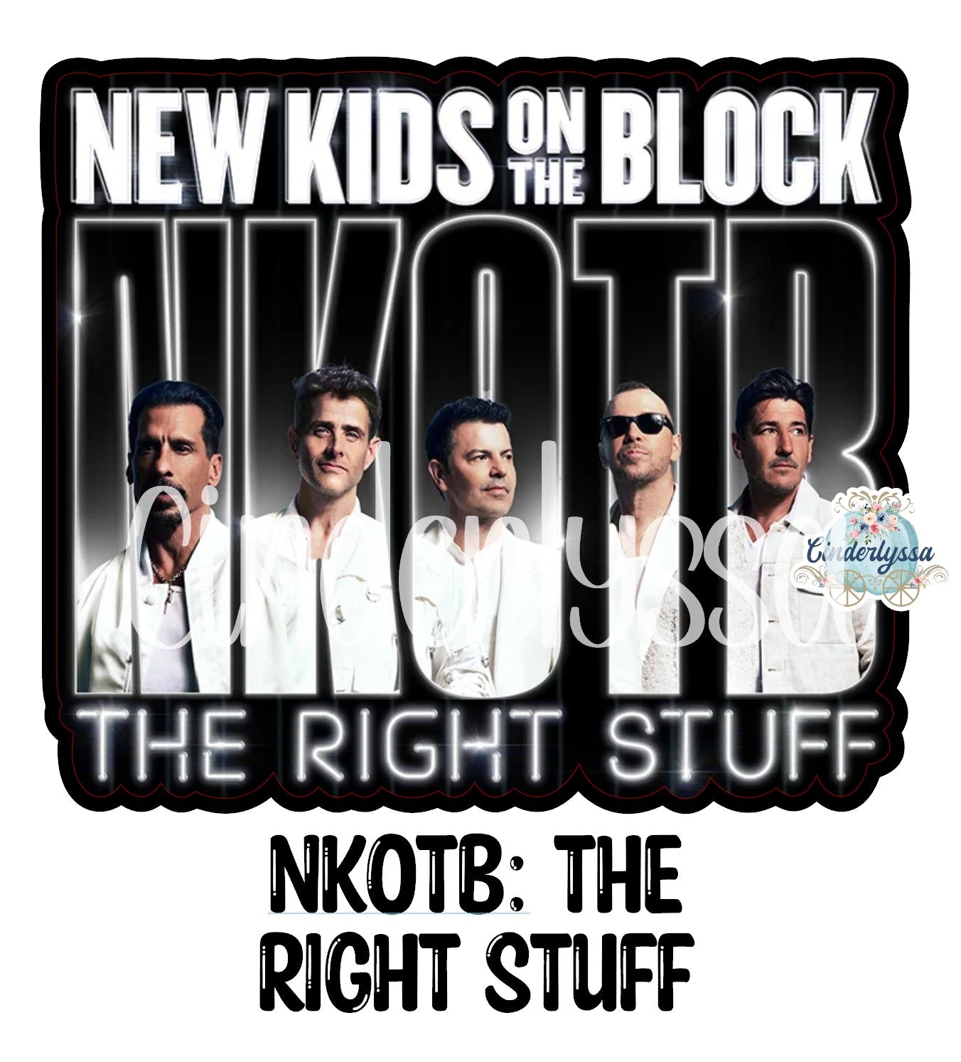 NKOTB: The Right Stuff Cardstock Silicone Mold, Aroma Bead Molds, Premium Cardstock Images