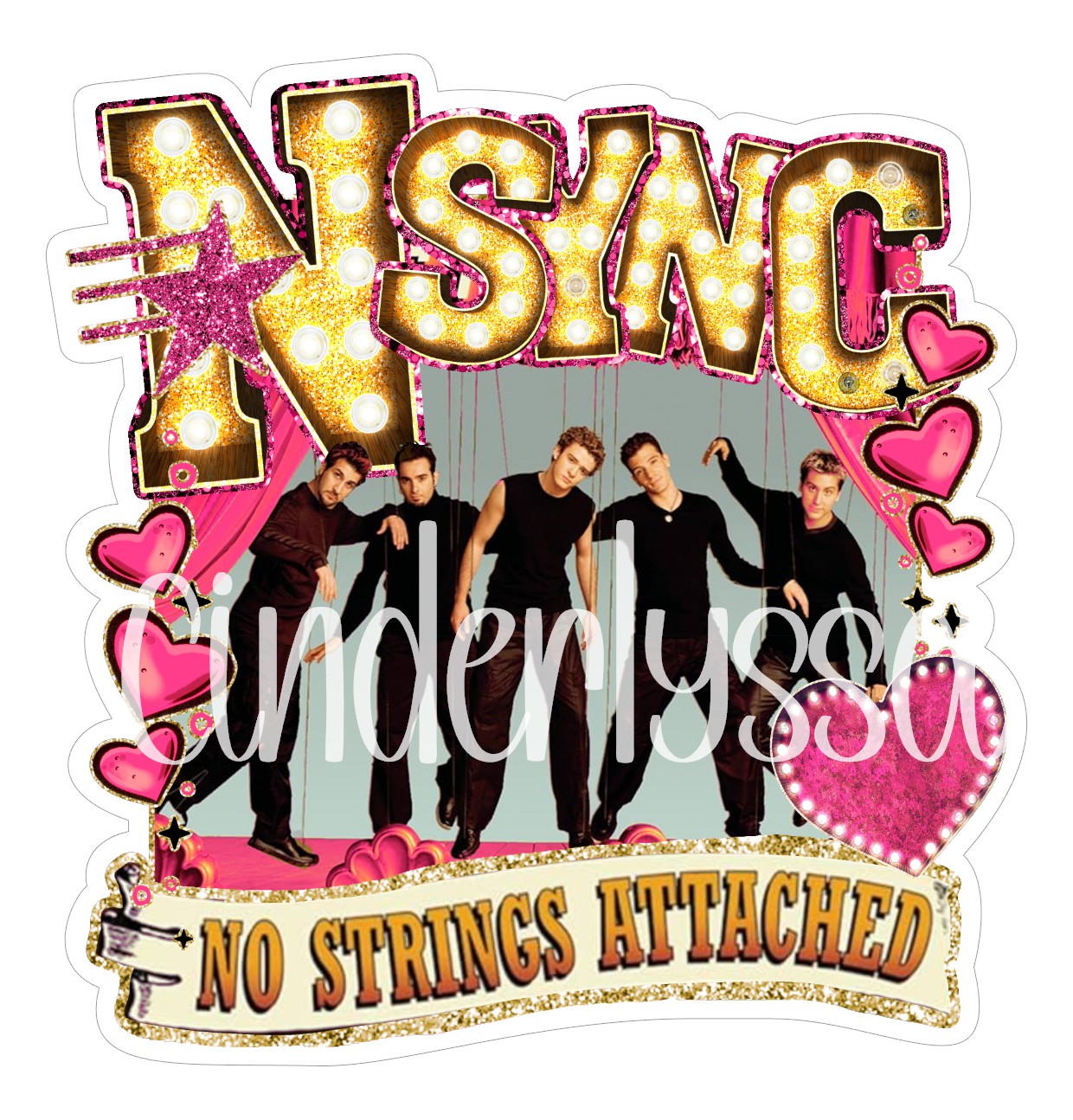 NSYNC: No Strings Attached Cardstock Silicone Mold, Aroma Bead Molds, Premium Cardstock Images