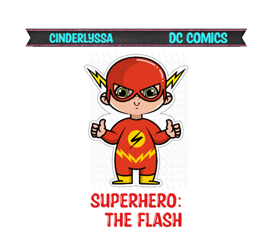 Flash: Superhero Cardstock Silicone Mold, Aroma Bead Molds, Premium Cardstock Images