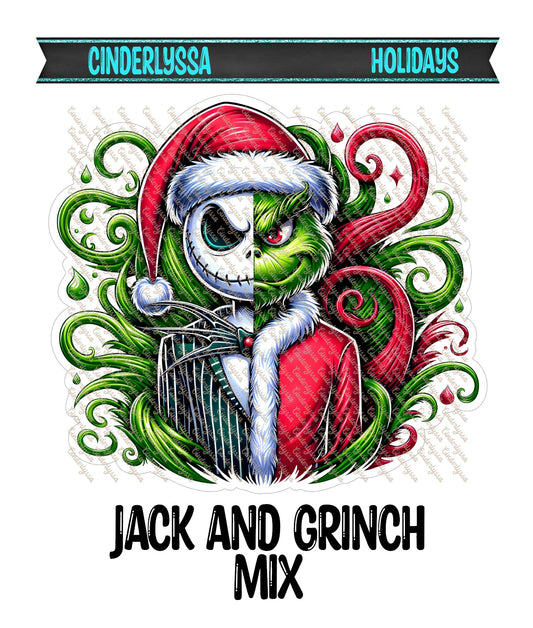 Nightmare Jack and Grinch Mix Cardstock Silicone Mold, Aroma Bead Molds, Car Freshies, Premium Cardstock Images