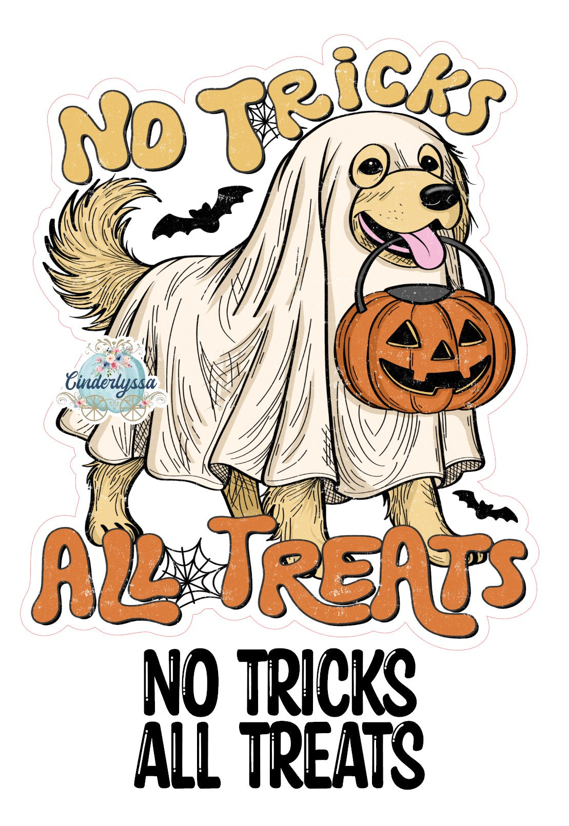No Tricks All Treats Cardstock Silicone Mold, Aroma Bead Molds, Premium Cardstock Images