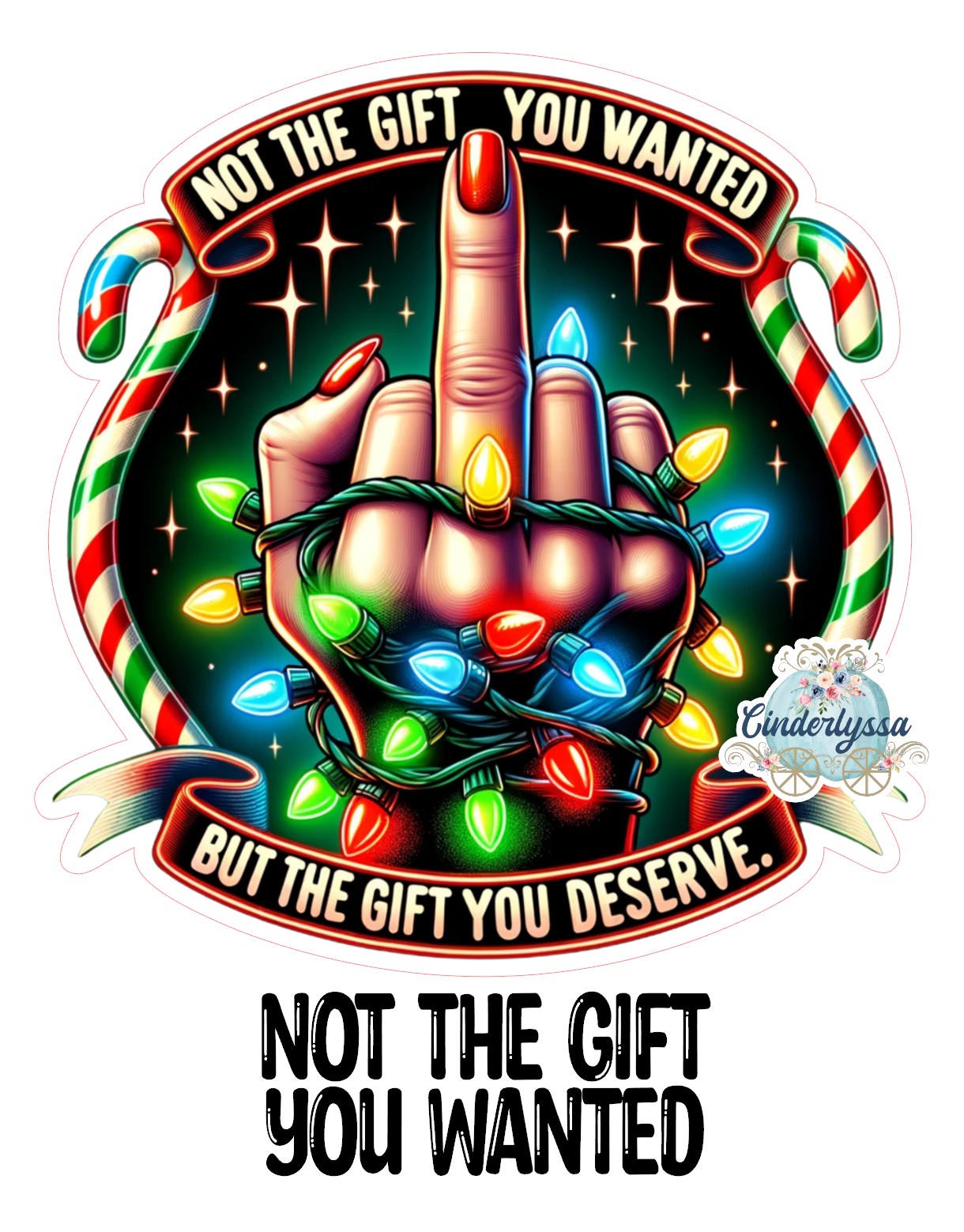 Not The Gift You Wanted Cardstock Silicone Mold, Aroma Bead Molds, Car Freshies, Premium Cardstock Images