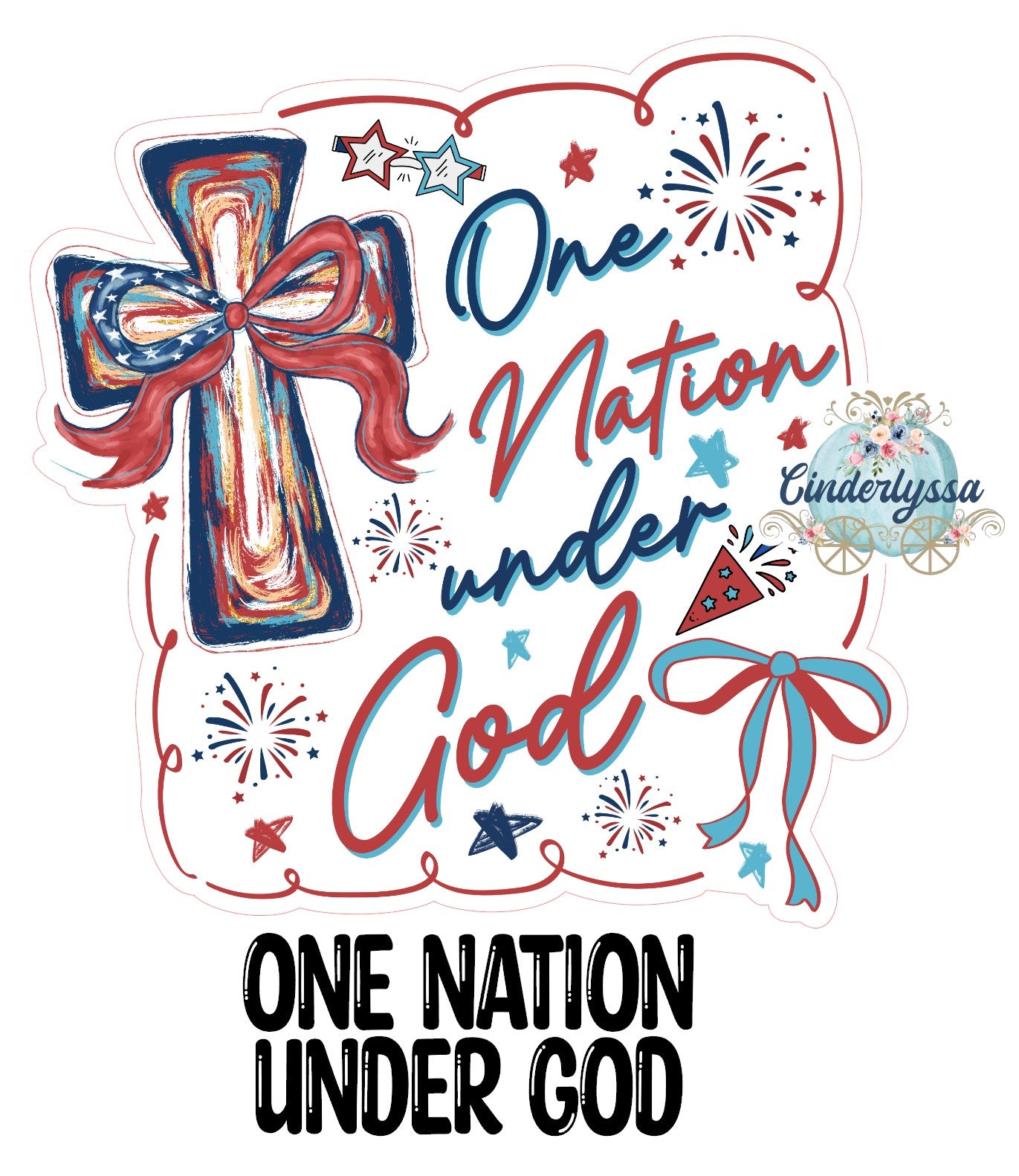 One Nation Under God Cardstock Silicone Mold, Aroma Bead Molds, Premium Cardstock