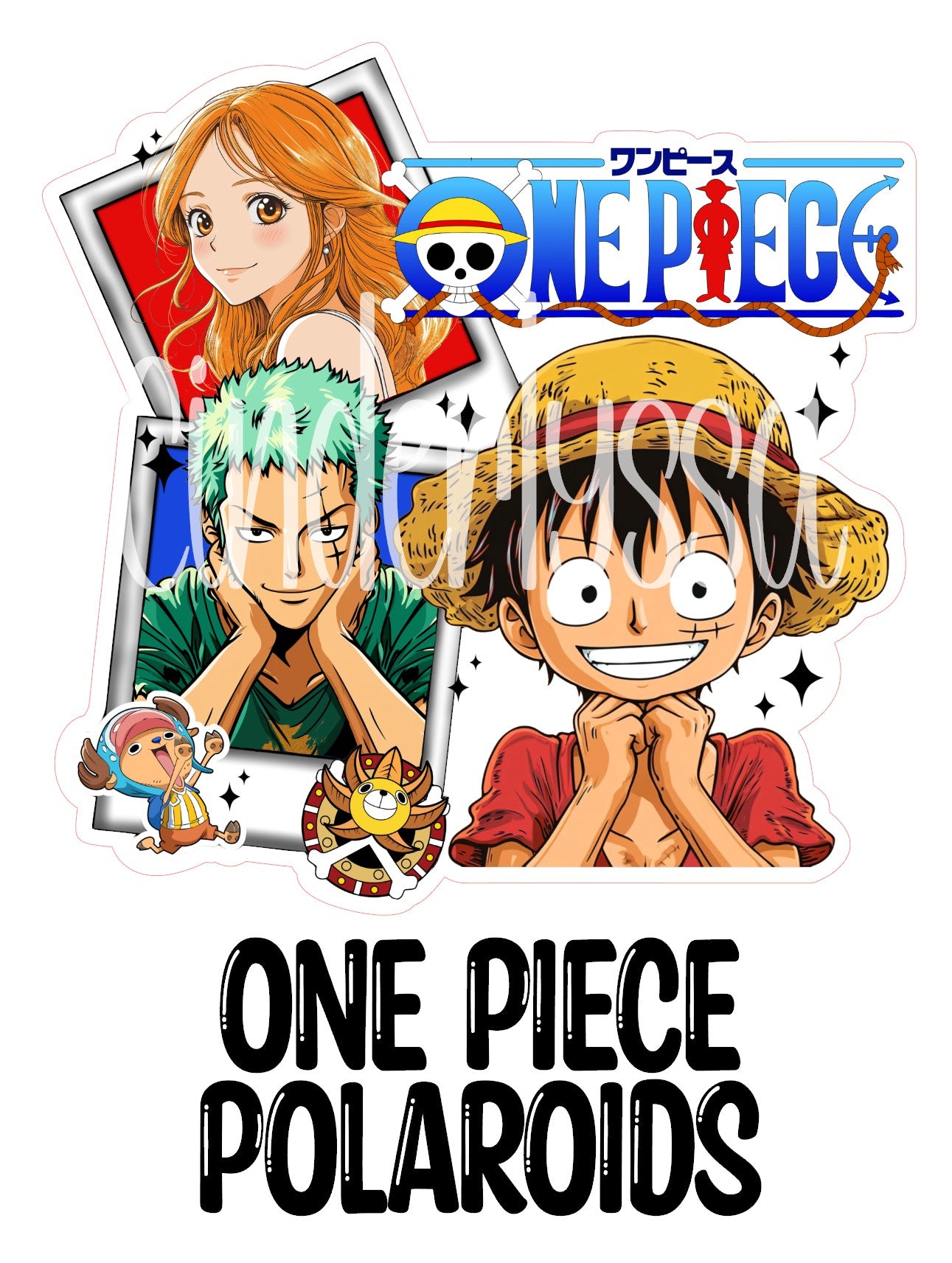 One Piece Polaroids Cardstock Silicone Mold, Aroma Bead Molds, Premium Cardstock Images