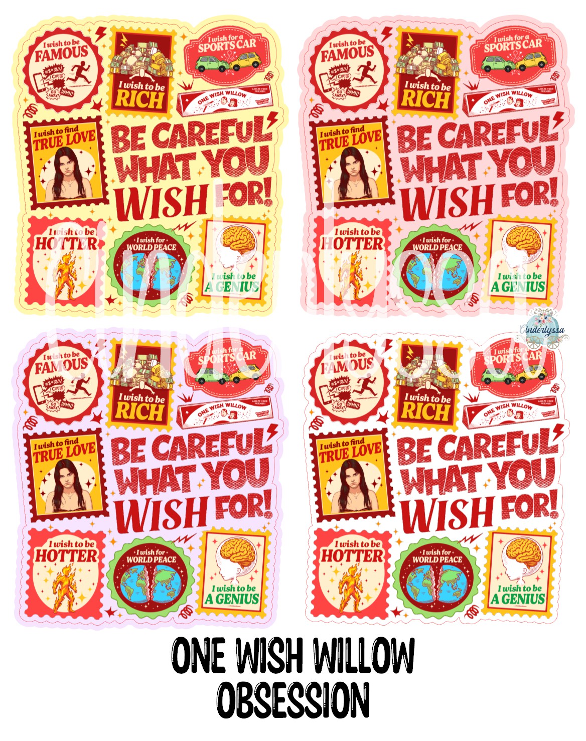 One Wish Willow Obsession Cardstock Silicone Mold, Aroma Bead Molds, Premium Cardstock Images