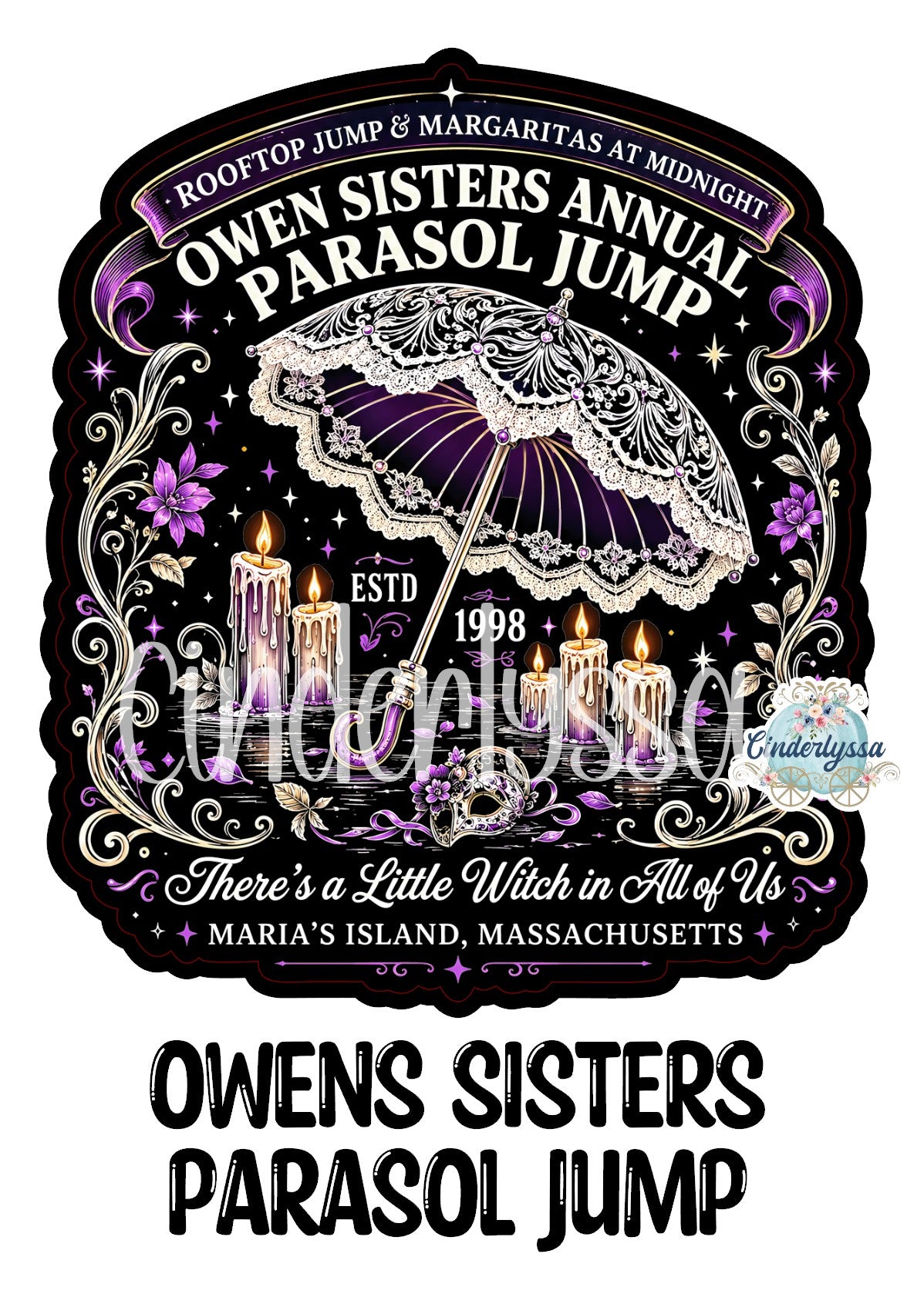 Owens Sisters Parasol Jump Cardstock Silicone Mold, Aroma Bead Molds, Premium Cardstock Images