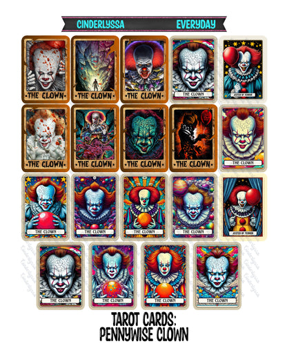 Tarot Cards: Horror Movie Slashers and Holographic Style Dual Cavity Cardstock Silicone Mold, Aroma Bead Molds, Premium Cardstock Images
