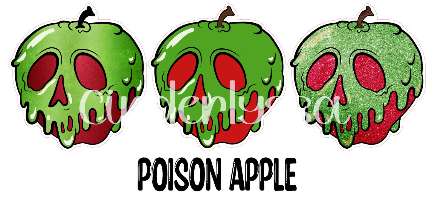 Poison Apple: Snow White Movie Inspired Cardstock Silicone Mold, Aroma Bead Molds, Premium Cardstock Images
