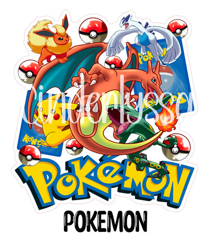 Pokemon Cardstock Silicone Mold, Aroma Bead Molds, Premium Cardstock Images