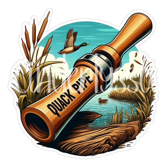 Quack Pipe Duck Call Cardstock Silicone Mold, Aroma Bead Molds, Premium Cardstock Images