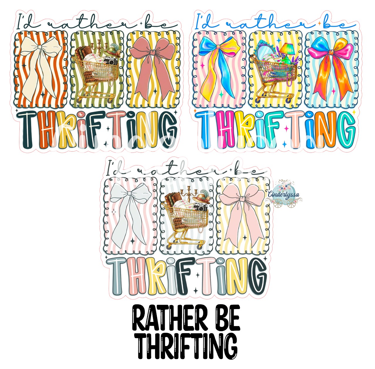 Rather Be Thrifting Cardstock Silicone Mold, Aroma Bead Molds, Premium Cardstock Images