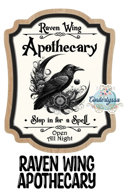 Raven Wing Apothecary Cardstock Silicone Mold, Aroma Bead Molds, Premium Cardstock Images
