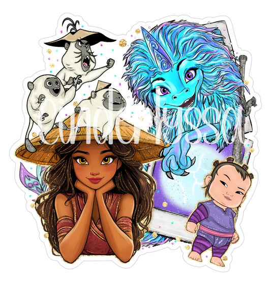 Raya Collage Cardstock Silicone Mold, Aroma Bead Molds, Premium Cardstock Images