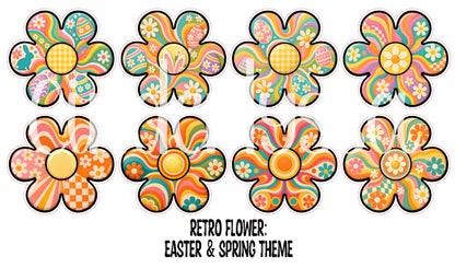 Retro Flower Cardstock Silicone Mold, Aroma Bead Molds, Premium Cardstock