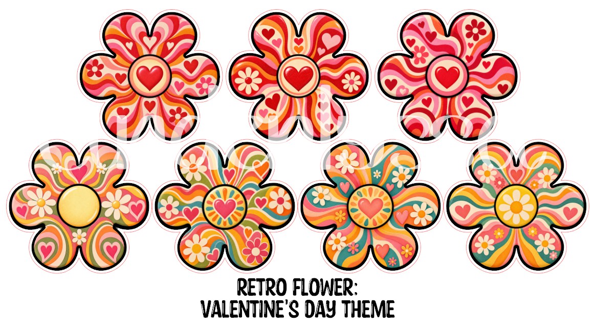 Retro Flower Cardstock Silicone Mold, Aroma Bead Molds, Premium Cardstock
