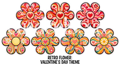 Retro Flower Cardstock Silicone Mold, Aroma Bead Molds, Premium Cardstock