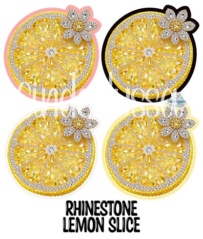 Rhinestone Lemon Slice Cardstock Silicone Mold, Aroma Bead Molds, Premium Cardstock Images