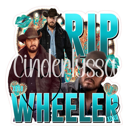 Rip Wheeler Cardstock Silicone Mold, Aroma Bead Molds, Premium Cardstock Images