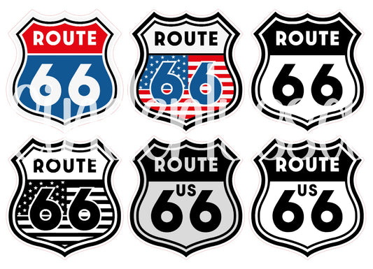 Route 66 Sign Cardstock Silicone Mold, Aroma Bead Molds, Car Freshie Mold, Premium Cardstock Images