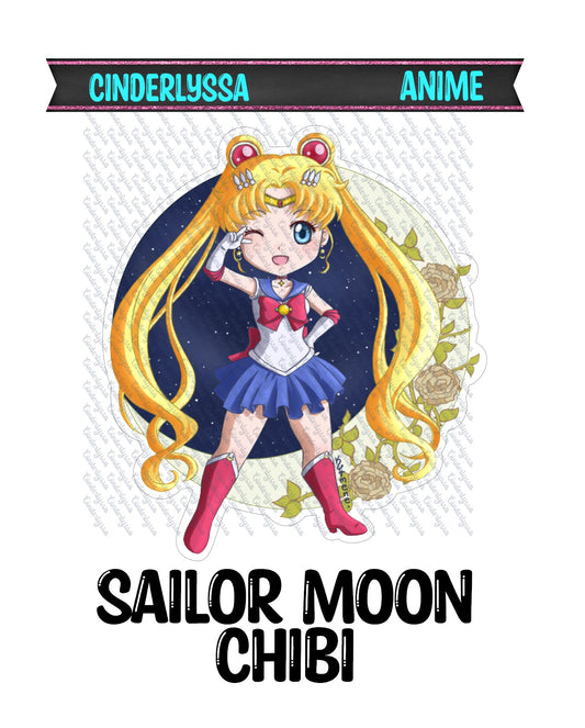 Sailor Moon Chibi: Anime Cardstock Silicone Mold, Aroma Bead Molds, Premium Cardstock Images