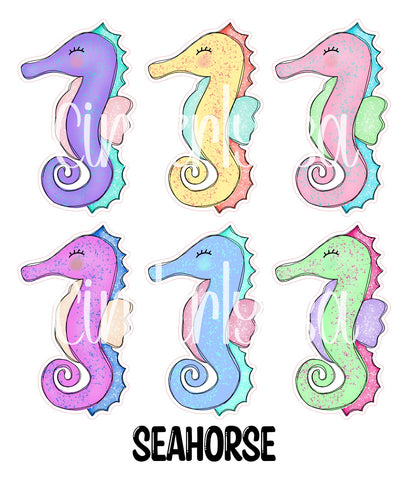 Seahorse Cardstock Silicone Mold, Aroma Bead Molds, Premium Cardstock Images