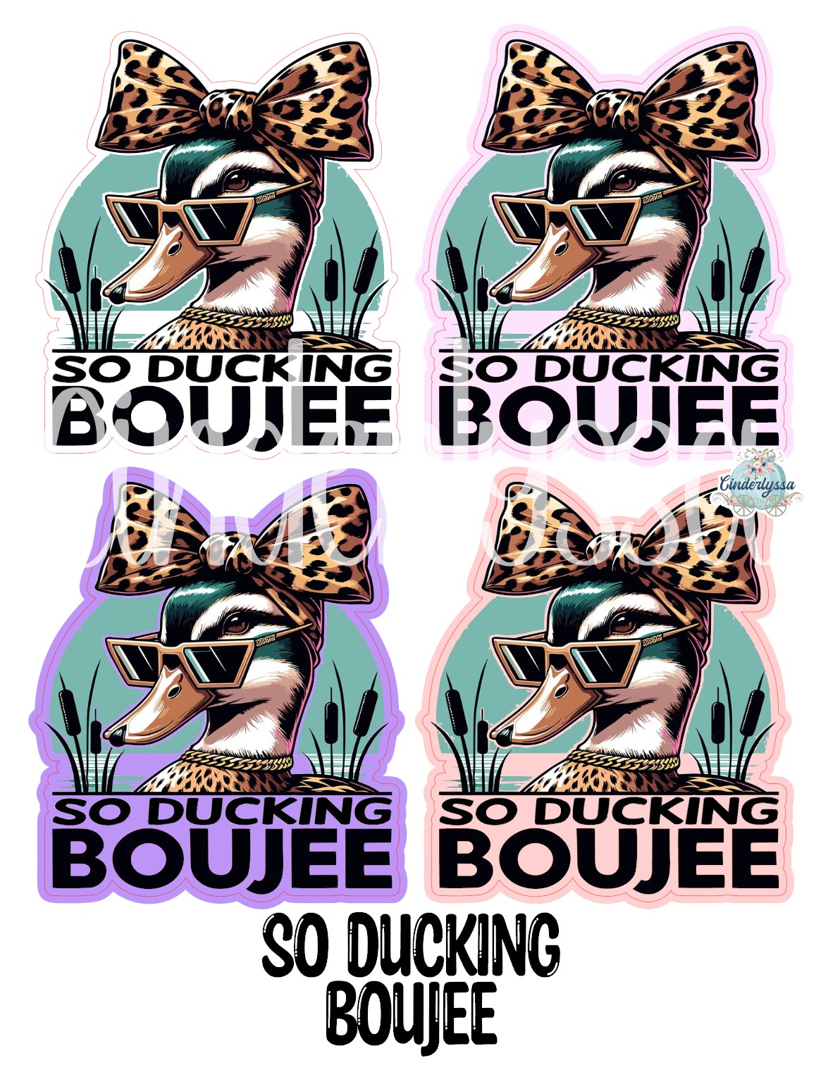 So Ducking Boujee Cardstock Silicone Mold, Aroma Bead Molds, Premium Cardstock Images