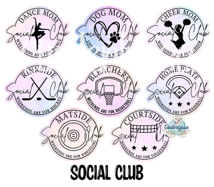 Social Club Cardstock Silicone Mold, Aroma Bead Molds, Premium Cardstock Images