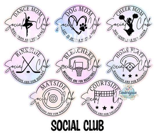 Social Club Cardstock Silicone Mold, Aroma Bead Molds, Premium Cardstock Images