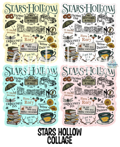 Stars Hollow Collage Cardstock Silicone Mold, Aroma Bead Molds, Car Freshies, Premium Cardstock Images