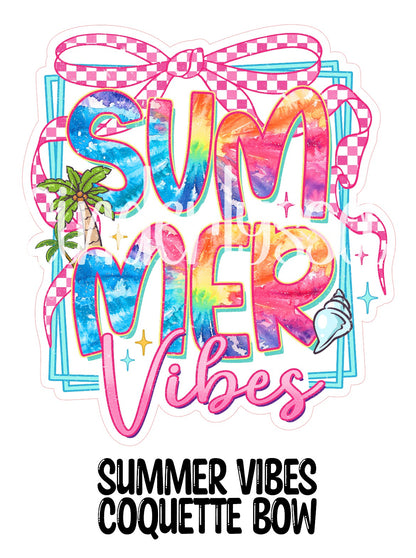 Summer Vibes Coquette Bow Cardstock Silicone Mold, Aroma Bead Molds, Premium Cardstock Images