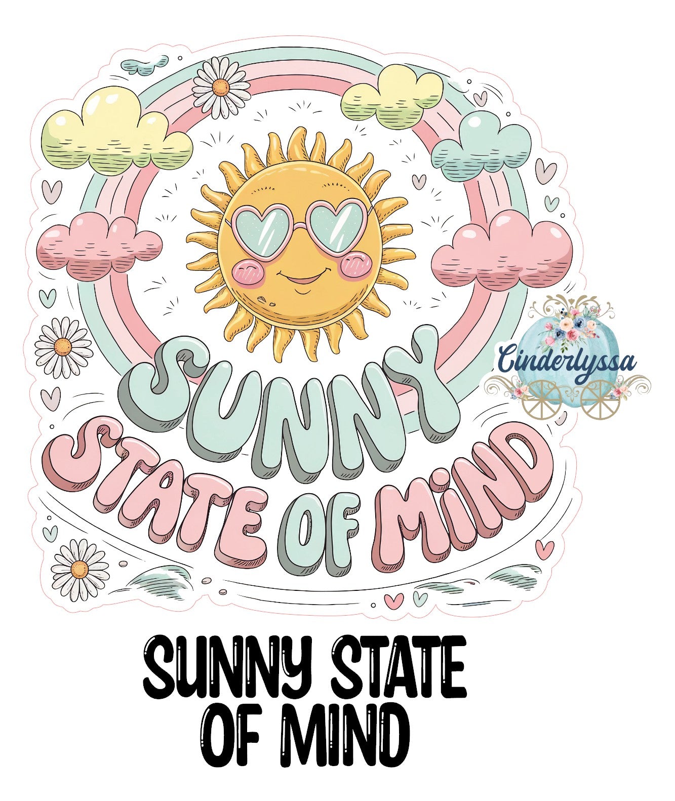 Sunny State of Mind for Cardstock Silicone Mold, Aroma Bead Molds, Premium Cardstock Images