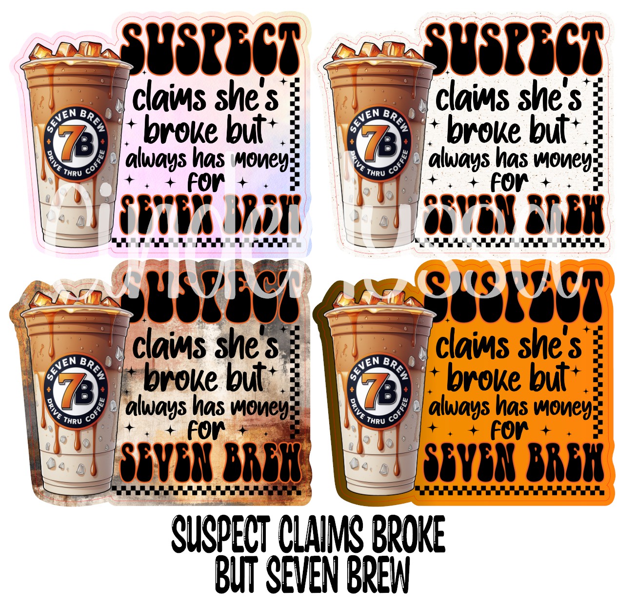 Suspect Claims She's or He's Broke But Seven Brew Cardstock Silicone Mold, Aroma Bead Molds