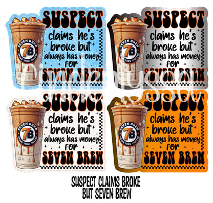 Suspect Claims She's or He's Broke But Seven Brew Cardstock Silicone Mold, Aroma Bead Molds