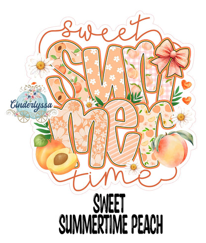 Sweet Summertime Peach Cardstock Silicone Mold, Aroma Bead Molds, Premium Cardstock Images