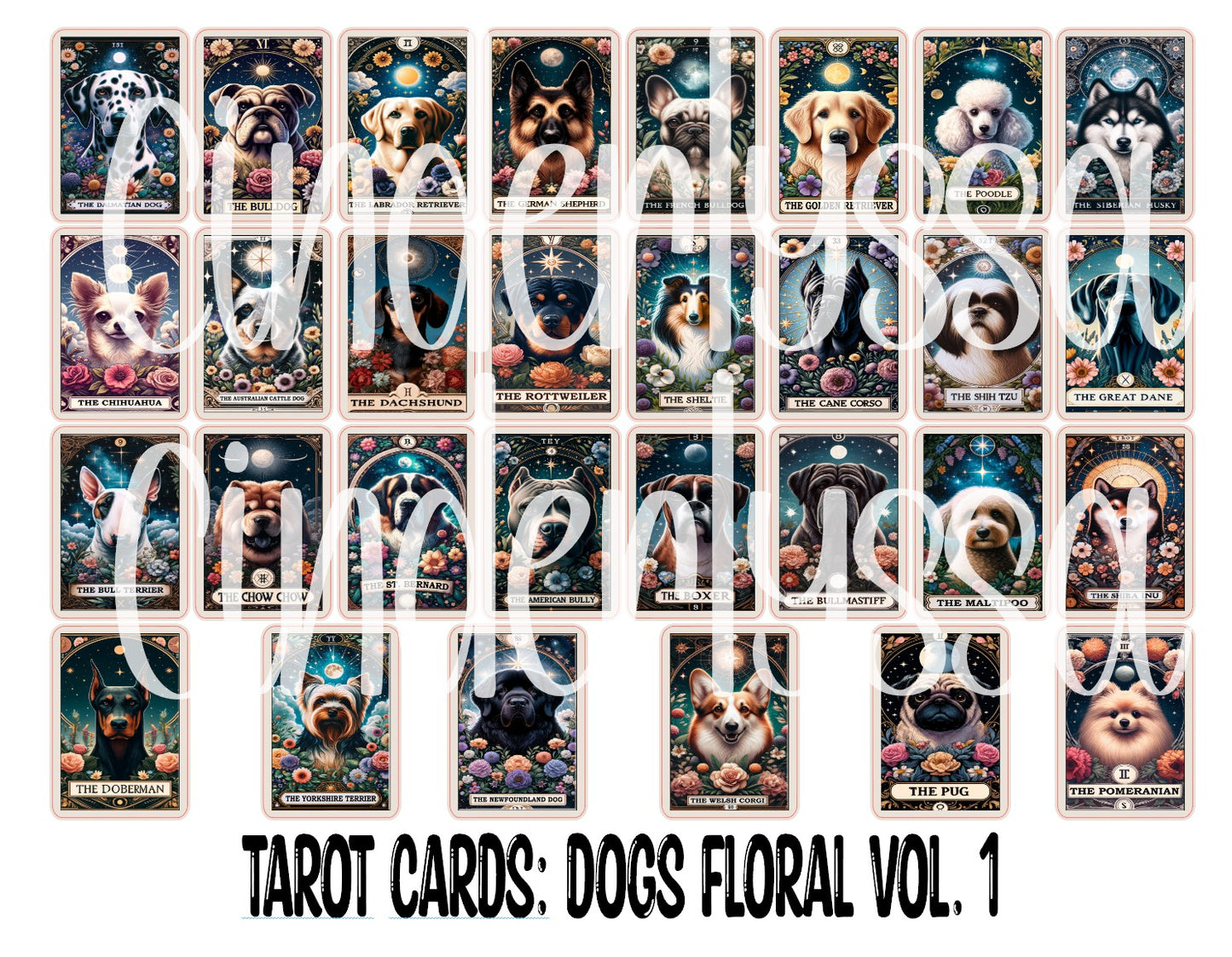 VENT CLIP: Tarot Cards: Group 4 Two Cavity Small Vent Clip Size Cardstock Silicone Mold, Aroma Bead Molds, Premium Cardstock Images