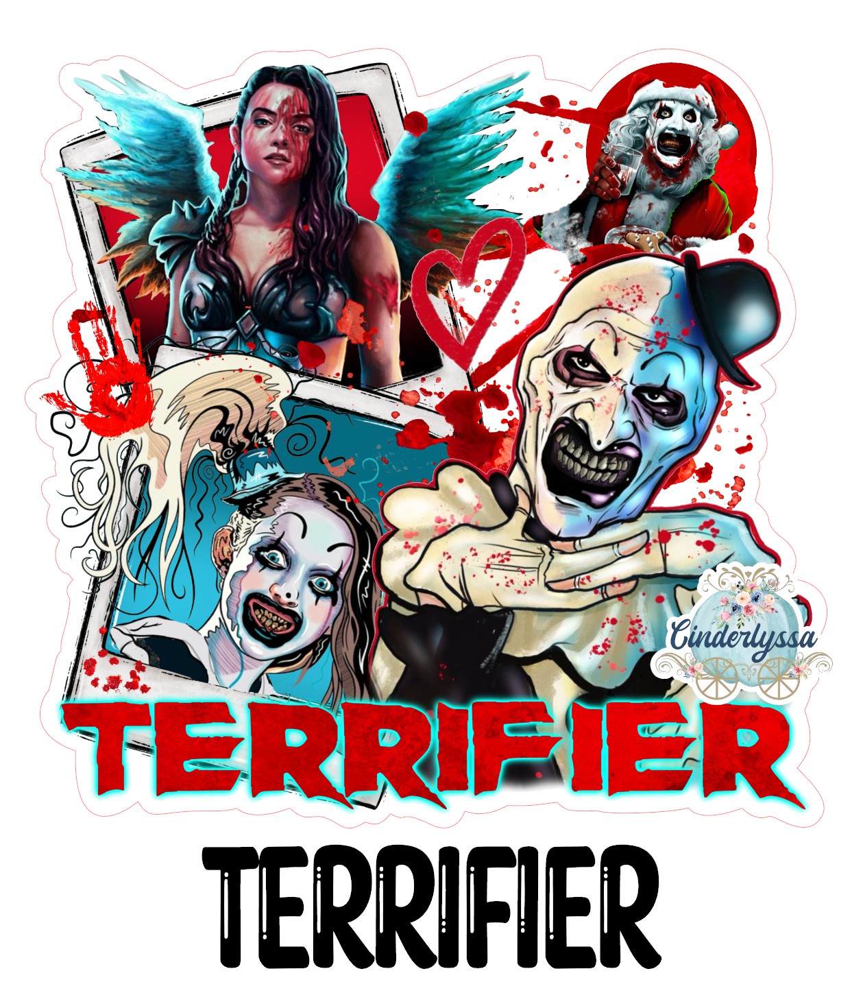 Terrifier Cardstock Silicone Mold, Aroma Bead Molds, Premium Cardstock Images