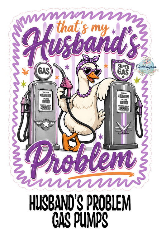 Husband's Problem Gas Pumps Cardstock Silicone Mold, Aroma Bead Molds, Premium Cardstock Images