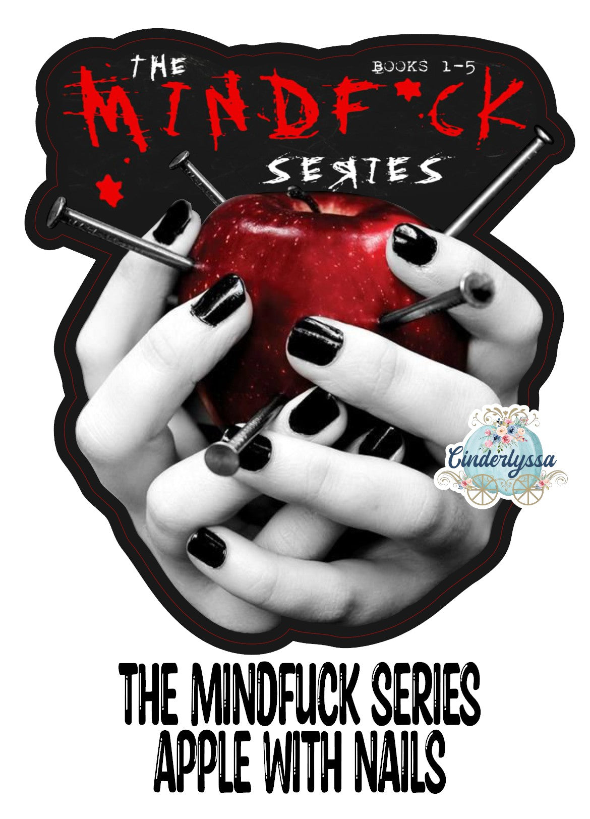 The Mindfuck Series: Apple with Nails Cardstock Silicone Mold, Aroma Bead Molds, Premium Cardstock Images