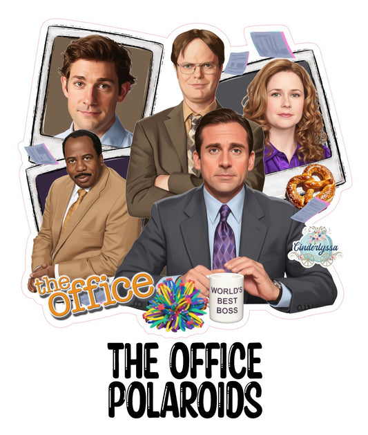 The Office Polaroids Cardstock Silicone Mold, Aroma Bead Molds, Car Freshies, Premium Cardstock Images