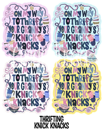 Thrifting Knick Knacks Cardstock Silicone Mold, Aroma Bead Molds, Premium Cardstock Images