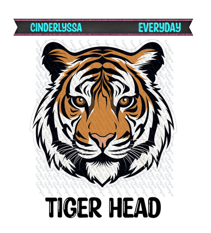 Tiger Head Cardstock Silicone Mold, Aroma Bead Molds, Premium Cardstock Images
