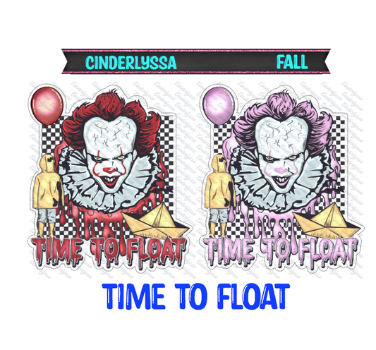 Time to Float Killer Clown: Pennywise Clown - IT Horror Movie Inspired Cardstock Silicone Mold, Aroma Bead Molds