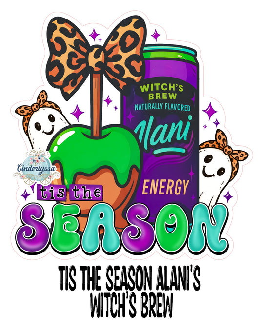 Tis The Season Alani's Witch's Brew Cardstock Silicone Mold, Aroma Bead Molds, Premium Cardstock Images