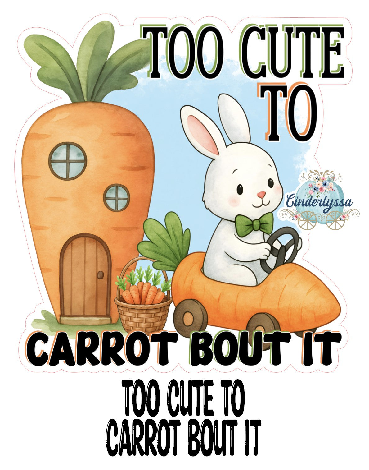 Too Cute To Carrot Bout It Cardstock Silicone Mold, Aroma Bead Molds, Premium Cardstock Images