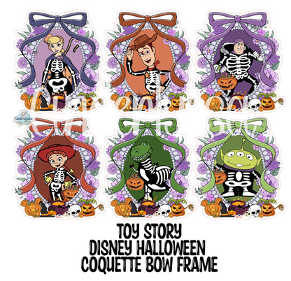 Disney Halloween Coquette Bow Frame Cardstock Silicone Mold, Aroma Bead, Car Fresh Mold, Premium Cardstock Images